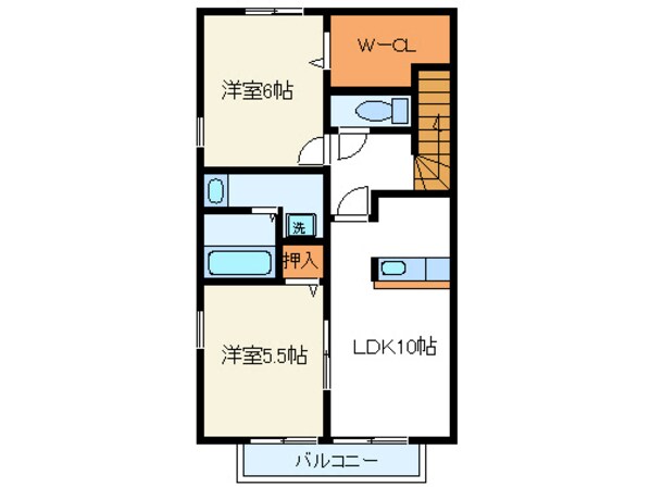 センターヒルズ弐番館の物件間取画像